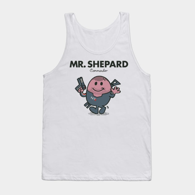 Mr. Shepard Tank Top by HtCRU